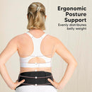 KeaBabies Maternity Belly Bands for Pregnant Women - Soft & Breathable Pregnancy Belly Support Band, Adjustable Maternity Belt for Back, Pelvic Support, Comfortable, Easy to Use (Midnight Black, M/L) by TinyTreasures Baby Boutique