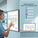 21.5 Inch Digital Calendar, WiFi Smart Electronic Calendar & Chore Chart, 1920 * 1080 IPS Touch Screen HD Display for Family Schedules, Streamline Household Organization, Wall Mount Included by TinyTreasures Baby Boutique