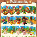 BEIREG Air Dry Clay Farm Adventure Kit for Kids - 15 DIY Farm Animals & Vegetables with Tutorials, Ultra Soft Modeling Magic Clay, Safe Non-Toxic STEM Educational Craft Gift for Boys & Girls Ages 3-12 by TinyTreasures Baby Boutique