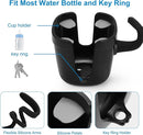 Accmor Stroller Cup Holder, Universal Cup Holder with Silicone Gooseneck Arm, Bike Cup Holder, 360° Rotatable Large Caliber Drinks Holder for Stroller, Bike, Wheelchair, Walker by TinyTreasures Baby Boutique