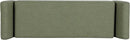 HomePop Modern Storage Bench with Wood Legs Home Décor|Bench with Storage for Living Room & Bedroom - Olive Green Woven by CozyNest Decor