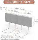 Bed Rail Bumpers for Toddlers, for Elderly Adults Safety, Bed Side Guard Rails for Kids, Twin，Queen & King Full Size Beds（Gray, 2 Packs） by TinyTreasures Baby Boutique
