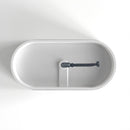Solid Surface Soaking Freestanding Bathtub For Bathroom - Matte White by HouseOfZazla