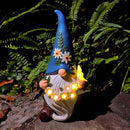 DKJOCKY Funny Garden Gnomes Gifts for Women, Solar Gnomes Decorations for Yard, Garden Oranments Outdoor Gardening Birthday Gifts for Women Mom Grandma Wife by GreenHaven Gardens