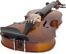 Cecilio 1/2 Violin Solidwood Violin with Hard Case, Bow, Rosin, Tuner, Shoulder Rest & Lesson Book – Ideal for Beginners by TinyTreasures Baby Boutique