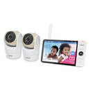 VTech VM919-2HD Baby Monitor, 7" 720p Screen, 2 Cameras, 360 Panoramic Viewing, 110 Wide-Angle View, Night Vision, Up to 1000ft Range, Secured Transmission No WiFi by TinyTreasures Baby Boutique