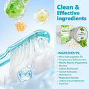 200 Pcs Toothpaste Tablets - Nano Hydroxyapatite Natural Whitening, Reduce Sensitivity,Fluoride & Plastic Free, Eco Friendly & Travel Mouthwash Tablets by CozyNest Decor