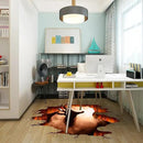 Halloween Wall Decals 3D Floor Wall Ceiling Stickers, Ghost Hand Scratching Wall Posters Removable Halloween Art Murals Window Clings Vinyl Wallpaper for Bedroom Bar Pub Living Room by CozyNest Decor