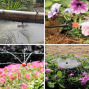 Garden Irrigation Kit,131ft 1/4" Drip Irrigation Kit Garden Irrigation System with Adjustable Nozzle Dripper Automatic Irrigation Equipment Set for Garden,Greenhouse, Patio,Lawn by GreenHaven Gardens