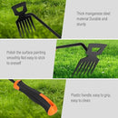 Weed Removal Tool, 2025 New Garden Weeding Tools Manganese Steel Hand Weeder Tool with Handle, 4 Teethes Dual Purpose Manual Weeders Tool Weed Pulling Tool for Garden (Six Teeth) by GreenHaven Gardens