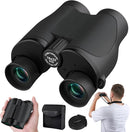 Aurosports 16x32 Compact Binoculars for Adults and Kids - High Powered Small Binoculars with Low Light Vision - Easy Focus Lightweight binos for Bird Watching Hunting Travel Hiking by TinyTreasures Baby Boutique