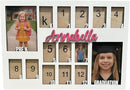 School Years Picture Frame Kids School Frame Graduation Photo holder K-12 Picture holder Preschool to Graduation display Photo Collage display Picture Frames pre K-12 Years(PRE K-Graduation) by TinyTreasures Baby Boutique
