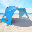 Gorich Beach Tent Sun Shelter with UPF50+ UV Protection for 3/4-5/6-7 Person, Lightweight & Portable Beach Shade Canopy with 2 Zippered Doors, Easy Setup Family Beach Umbrella by TinyTreasures Baby Boutique
