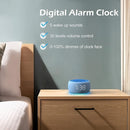 Buffbee Sound Machine & Alarm Clock 2-in-1, 0-100% Clock Face Brightness, Bottom Colored Light, Sleep Timer, Precise 30-Level Volume Control White Noise Machine - Twilight by TinyTreasures Baby Boutique