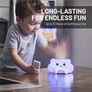 Lumipets Remote Control Silicone Night Light for Kids - Cloud Design with 9 Soft Colors & Sleep Timer - Rechargeable, Battery-Operated Lamp for Bedroom | Baby Nursery, Toddler, Girls, Boys by TinyTreasures Baby Boutique