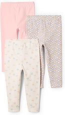 Amazon Essentials x Sofia Grainge Unisex Toddlers and Babies' Legging, Pack of 3 by TinyTreasures Baby Boutique