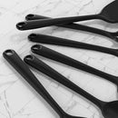 Thickened Silicone Kitchen Utensils Set, 600°F Heat Resistant Silicone Cooking Utensils, Spatula, Spoon, Whisk, Tongs, Kitchen Gadgets Sets for Nonstick Cookware, Dishwasher Safe BPA Free (Black) by CozyNest Decor