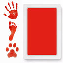 Clean Touch Ink Pad for Baby Handprints and Footprints – Inkless Infant Hand & Foot Stamp – Safe for Babies, Doesn’t Touch Skin – Perfect Family Memory or Gift – Red Print Kit by Tiny Gifts by TinyTreasures Baby Boutique
