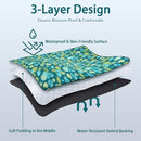 PY SUPER MODE Picnic Blankets Extra Large, Waterproof Foldable Outdoor Beach Blanket Oversized 83x79” Sandproof, 3-Layer Picnic Mat for Camping, Hiking, Travel, Park, Concerts(Yellow Flowers) by TinyTreasures Baby Boutique
