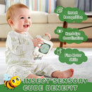 Montessori Educational Insect Busy Cube Toys for 1+ Year Old Boys Girls, Car Seat Airplane Travel Sensory Toys for Toddlers 1-3, 1st Birthday Gifts 6 12 Months by TinyTreasures Baby Boutique
