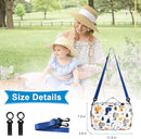 Accmor Stroller Organizer, Universal Stroller Organizer with Insulated Cup Holder Pocket, Dual Purpose Large Capacity Stroller Bag Caddy, Stroller Accessories Fits for Uppababy, Doona, Nuna Strollers by TinyTreasures Baby Boutique