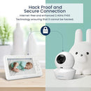 Babysense 5" HD Split-Screen Baby Monitor, Video Baby Monitor with 2 Cameras and Audio, Night Light, 1000ft Range, Two-Way Audio, 4X Zoom, Night Vision, 4000mAh Battery by TinyTreasures Baby Boutique