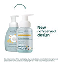 ATTITUDE 2-in-1 Shampoo and Body Wash for Baby, EWG Verified, Plant- and Mineral-Based Ingredients, Dermatologically Tested, Vegan Products for Sensitive Skin, Unscented, 8.4 Fl Oz by TinyTreasures Baby Boutique