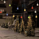 pearlstar Solar Light Bulbs Outdoor Waterproof Garden Camping Hanging LED Light Lamp Bulb Globe Hanging Lights for Home Yard Christmas Party Holiday Decorations (6 Pack-Solar Light Bulbs) by GreenHaven Gardens