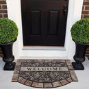 Thick Welcome Mats Outdoor, 24 * 36" Large Front Door Mat Entrance, Durable Welcome Mat for Front Door, Heavy Duty No Slip Rubber Outdoor Mats for Home Entrance by CozyNest Decor