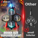 BEZGAR Brushless RC Plane with Camera | 2.4GHZ Remote Control Airplane, 6-axis Gyro Drones for Kids, RC Helicopter, 360°Flip Jet Fighter for Beginners with LED Navigation Lights and Two Batteries by TinyTreasures Baby Boutique