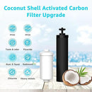 AQUACREST NSF/ANSI 42&372 Standard Water Filter, Replacement for Berkey® Gravity Water Filter System, Berkey® BB9-2® Black Filters & PF-2® Fluoride Filters by CozyNest Decor