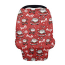 Binienty Christmas Santa Claus Nursing Cover for Moon Christmas Decor Soft Lightweight Car Seat Canopy Multi Use Breastfeeding Covers Breathable and Comfy by TinyTreasures Baby Boutique