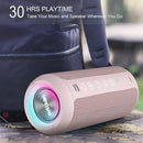 Ortizan Portable Bluetooth Speakers, IPX7 Waterproof Wireless Speaker with 24W Loud Stereo Sound, Deep Bass, Bluetooth 5.3, RGB Lights, Dual Pairing, 30H Playtime for Home, Outdoor, Party by TinyTreasures Baby Boutique