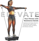 Sunny Health & Fitness Vibration Plate Exercise Machine, Full Body Vibrate Platform for Lymphatic Drainage with Multiple Speeds and Modes, Vibrating Plate Machine for Tension Relief & Weight Loss by CozyNest Decor
