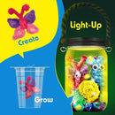 XXTOYS Crystal Growing Terrarium Kit - Crafts for Girls Ages 8-12- Create 12 Animals Science Kit for Kids - Light-Up Crystal Lantern Kit– STEM Toys for 7-12 Great Birthday Gifts for Boys & Girls by TinyTreasures Baby Boutique