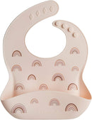 Loulou Lollipop Soft, Waterproof Silicone Feeding Bib for Babies and Toddlers by TinyTreasures Baby Boutique