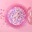 GOGOSO Pink and Purple Star Pit Balls for GirlsToddlers for Playhouse, Baby Pool, Play Ball Fun Centers, for Babies, Kids, Toddlers 1-3, Phthalate Free BPA Free by TinyTreasures Baby Boutique