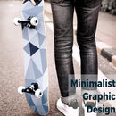 WhiteFang Skateboards for Beginners, Complete Skateboard 31 x 7.88, 7 Layer Canadian Maple Double Kick Concave Standard and Tricks Skateboards for Kids and Beginners by TinyTreasures Baby Boutique