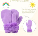 PESAAT Baby Girl Mittens Fleece Toddler Boy Mittens Warm Kids Winter Gloves Unisex Cold Weather Baby Gloves by TinyTreasures Baby Boutique