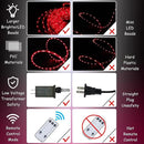 Red Rope Lights Outdoor, 50Ft 600 LED Valentine's Day String Light, Waterproof Tube Light Plug in 8 Modes Timer Memory, Halloween, Christmas Lights Outdoor Decorations for Tree Garden Party by GreenHaven Gardens