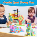 Magnetic Blocks, Magnet Building Cubes for Toddlers Ages 3-5, STEM Educational Sensory Autism Montessori Preschool Toys, Gifts for Kids Ages 4-8 Year Old Boys and Girls by TinyTreasures Baby Boutique