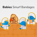BioSwiss Bandages, The Smurfs Baby Smurf Shaped Self Adhesive Bandage, Latex Free Sterile Wound Care, Fun First Aid Kit Supplies for Kids and Adults, 24 Count Box by TinyTreasures Baby Boutique
