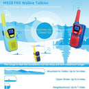 Walkie Talkies for Kids Adults Long Range Rechargeable 3 Pack, FRS 2 Way Radio Toy for 3-12 Year Old Boys Girls Toddlers, Shockproof NOAA Walkie-Talkie 4 Miles for Family Camping Skiing Cruise by TinyTreasures Baby Boutique