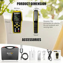 7 in 1 Soil Tester, ±1% High Precision Digital NPK Tester/Soil Moisture Meter/PH Tester/Temperature/EC Monitor for Agriculture, Plant Cultivation, Geological Survey with Data Storage & Export by GreenHaven Gardens
