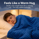 10 Lbs 48'' x 72'' Weighted Blanket for Kids with Removable Cover
