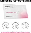 Something Nice Lumismart Whitening Strips - Dentist-Designed, Enamel Safe, up to 42 Treatments with Smart Adjust - Teeth Whitening Strips in Watermelon for Sensitive Teeth by CozyNest Decor