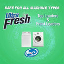 Ultra Fresh 3X Platinum Liquid Laundry Detergent with Fabric Softener, Green - Deep Cleaning Power and Fresh Scent for Washing Clothes by CozyNest Decor