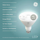 GE LED+ Motion Sensor LED Light Bulbs, 14W, PAR38 Outdoor Security Floodlights, Warm White, CAC (2 Pack) by GreenHaven Gardens