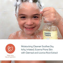 Happy Cappy Baby Shampoo and Body Wash - Eczema Body Wash for Kids & Toddlers, Helps with Dryness, Reduces Itching and Redness, Dermatologist Tested, Fragrance Free - 8 Fl Oz (Pack of 3) by TinyTreasures Baby Boutique