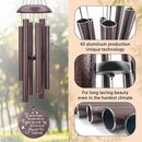Personalized Cardinal Wind Chimes for Loss of Loved One, Sympathy Gifts for Loss of Mother Father Daughter Brother Sister Best Friend Keepsake Outdoor Garden Yard Home A Limb Has Fallen by CozyNest Decor